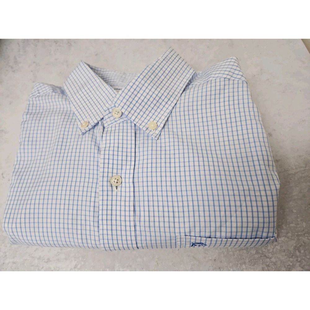 Southern Tide Shirt Mens Medium Classic Fit Long Sleeve Button Up